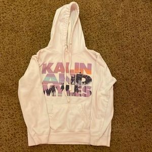 Pink hoodie